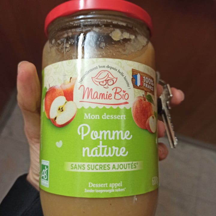 photo of Mamie bio compote pommes shared by @sorinaparis on  07 Apr 2023 - review