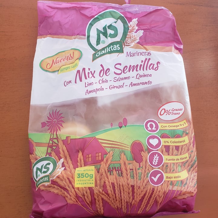 photo of NS Galletas Galletas Marineras Mix de Semillas shared by @mbel87 on  17 Feb 2023 - review