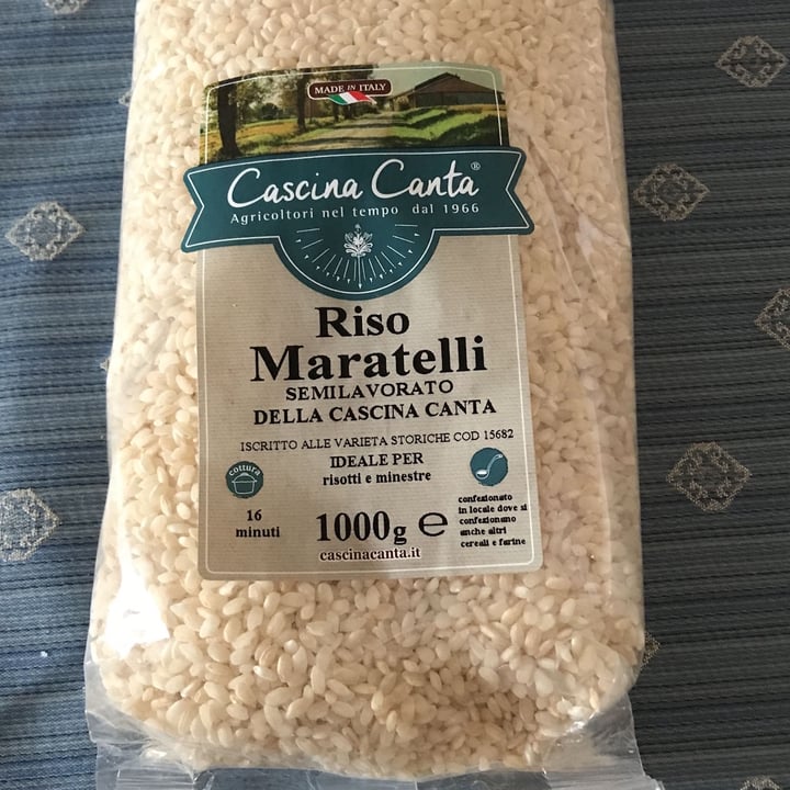 photo of Cascina canta riso maratelli semilavorato shared by @fatamorgana on  21 Apr 2023 - review