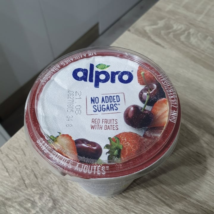 photo of Alpro Yogurt Red Fruits With Dates shared by @miriam27 on  05 Aug 2023 - review
