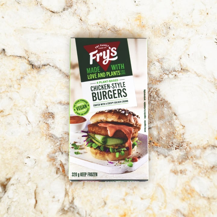 photo of Fry's Family Food Chicken-Style Burgers shared by @vegan-brad on  09 Apr 2023 - review