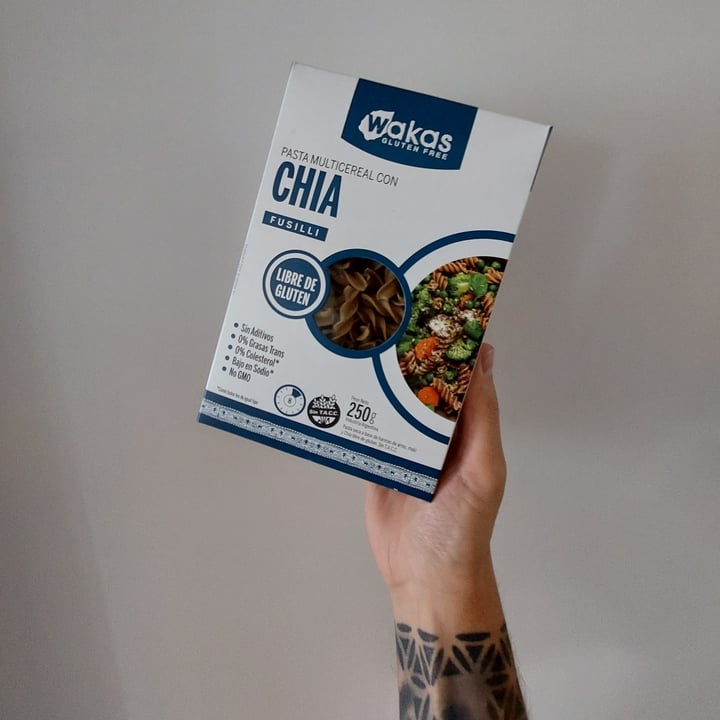 photo of Wakas Pasta Multicereal con Chia shared by @flay on  08 Feb 2023 - review