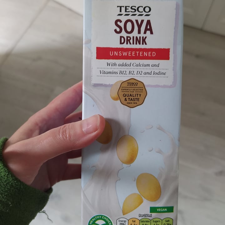photo of Tesco Organic Soya Milk shared by @chiaraveg75 on  14 Aug 2023 - review