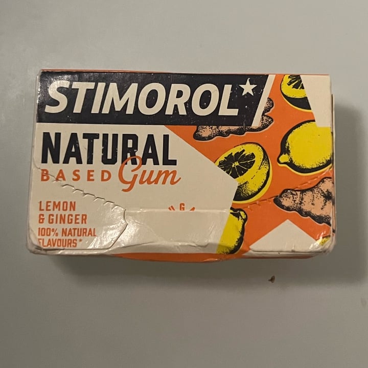 photo of Stimorol natural Gum Lemon and Ginger shared by @bastianbieler on  01 Jan 2023 - review