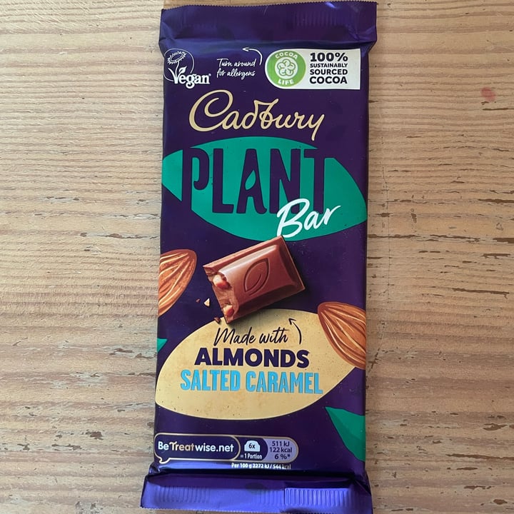 photo of Cadbury almonds salted caramel shared by @thehumblechickpea on  17 Jan 2023 - review