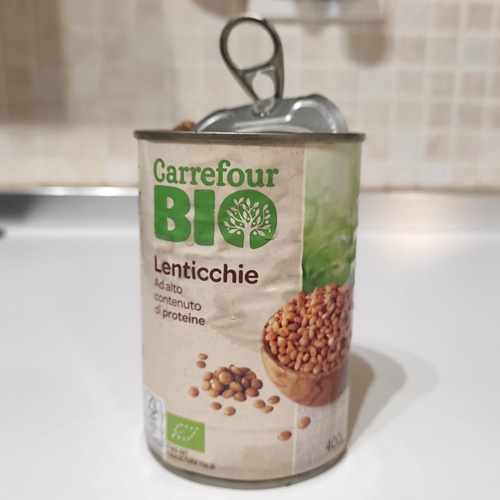 photo of Carrefour Bio Lenticchie shared by @niklabelloli1 on  23 Apr 2023 - review