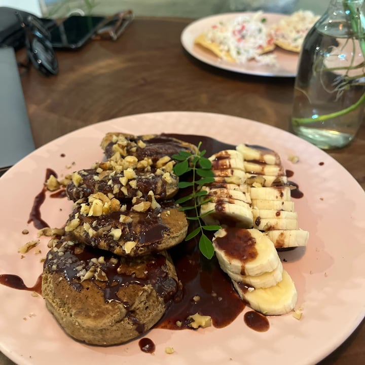 photo of El Manatí Bacalar Hotcakes con Cacao shared by @anagnk on  28 Dec 2022 - review