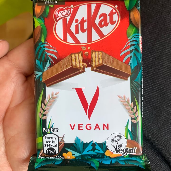 photo of Nestlé Kitkat Vegan shared by @negra-aravena on  29 May 2023 - review