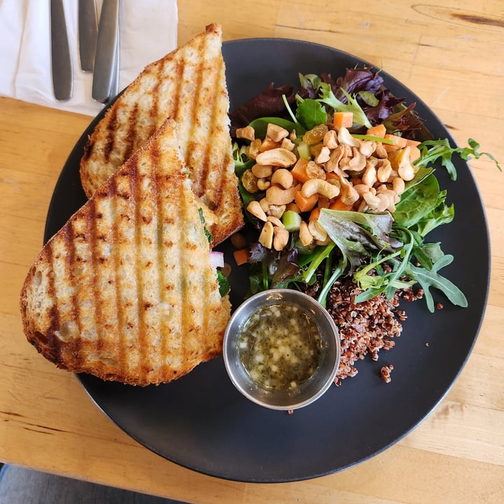 photo of JJ's Plant Based Eats Chick'n Bac'n Ranch Panini Melt shared by @tanyacameron on  17 Jan 2023 - review