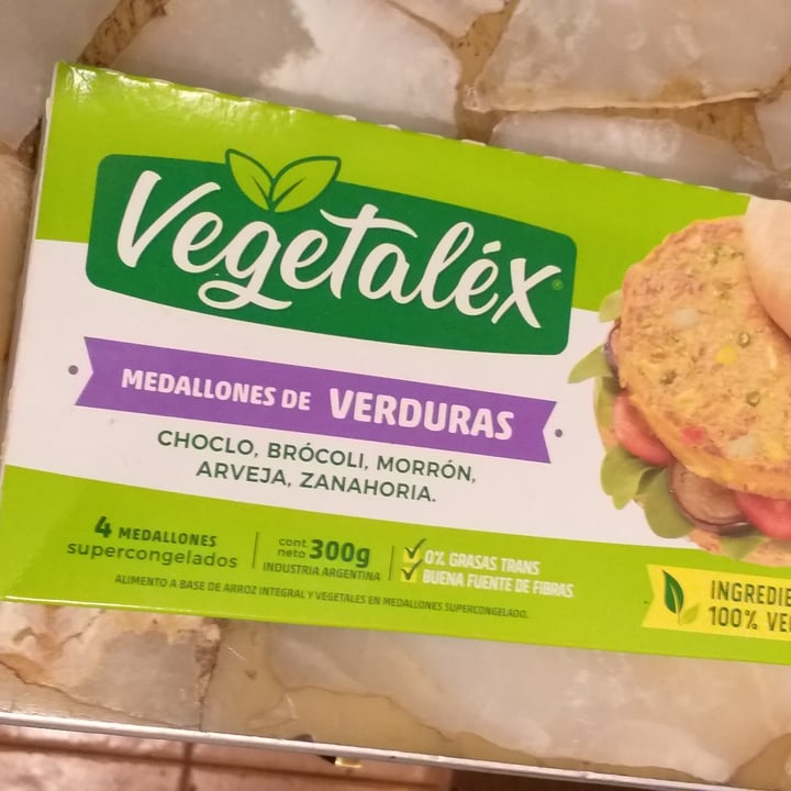 photo of Vegetalex Medallones de Verduras Choclo, Brócoli, Morrón, Arveja, Zanahoria  shared by @cabeza on  14 Jan 2023 - review
