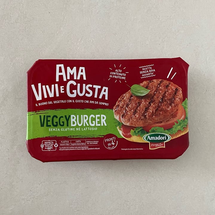 photo of Amadori Veggy Burger shared by @infraspecie on  19 Jun 2023 - review