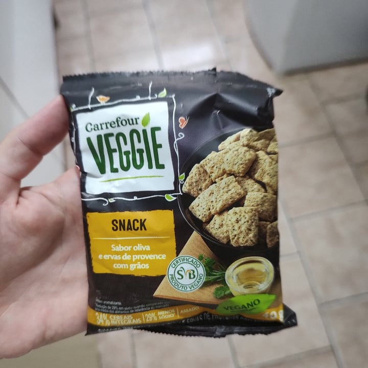 photo of Carrefour Snacks com Ervas e Grãos - Linha Veggie Carrefour shared by @m4gnus on  06 Apr 2023 - review