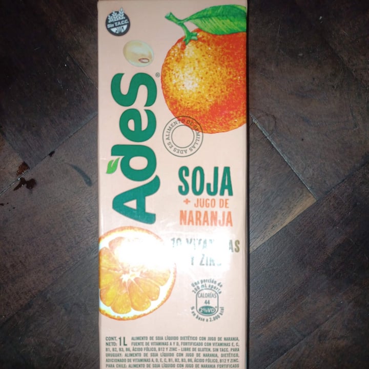 photo of Ades Ades de soja sabor laranja shared by @duuq on  28 Feb 2023 - review