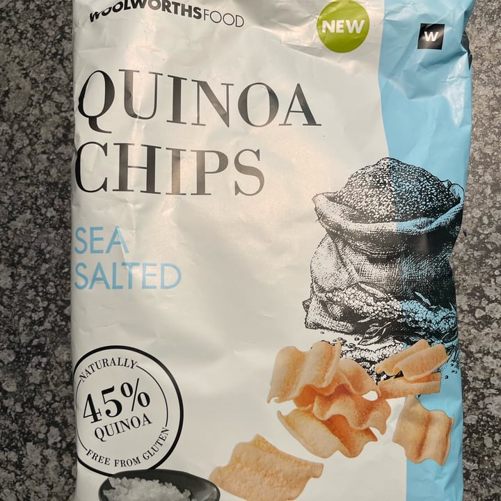 photo of Woolworths Food Quinoa Chips Sea Salt shared by @thehumblechickpea on  09 May 2023 - review