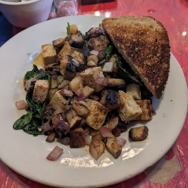 photo of Cathedral Cafe & Book Store Tofu Scrambler shared by @chels2ocean on  28 May 2023 - review