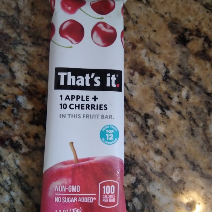 photo of That’s it 1 Apple + 10 cherries fruit bar shared by @sandy2023 on  05 Jun 2023 - review