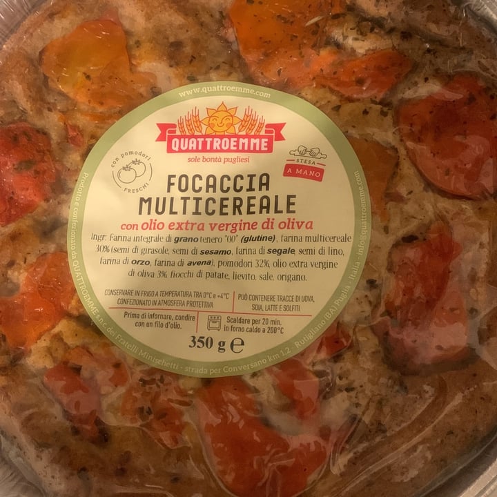 photo of Quattroemme Focaccia Multicereale shared by @francescachieppa18 on  10 Apr 2023 - review