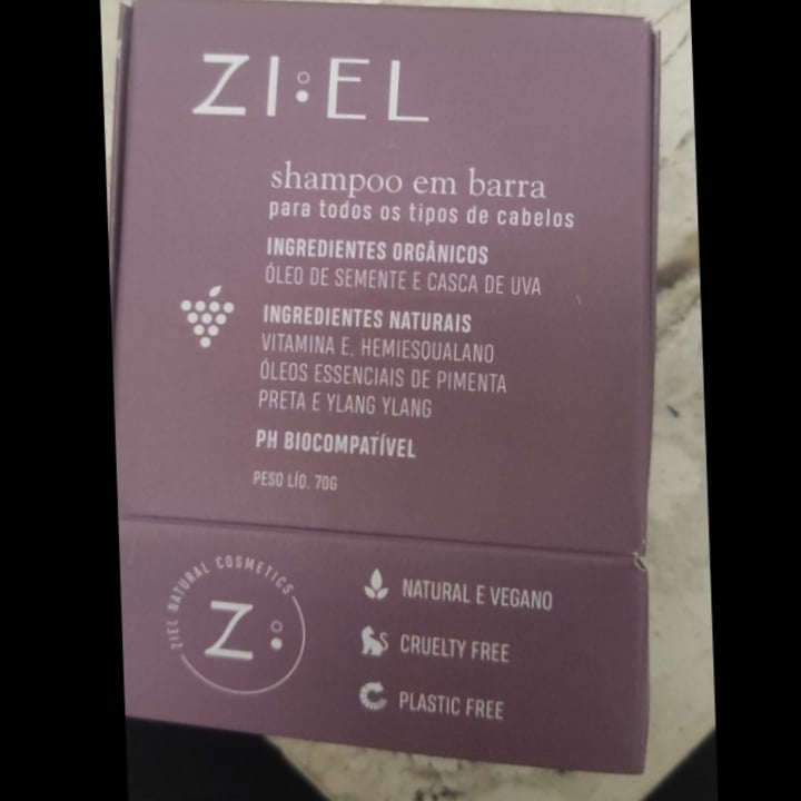 photo of ZI:EL Natural Cosmetics Shampoo Uva shared by @renatafap on  30 Jan 2023 - review