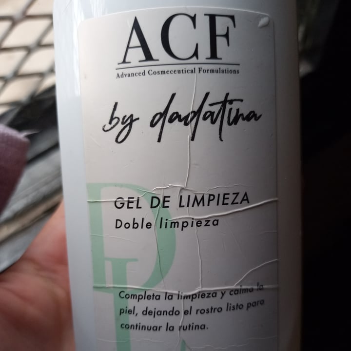 photo of acf by dadatina Gel De Limpieza shared by @pensamientopodrido on  16 Jun 2023 - review