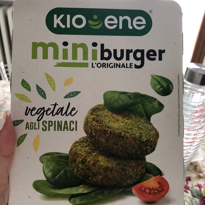 photo of Kioene mini burger agli spinaci shared by @giacomo-mazzola on  07 May 2023 - review