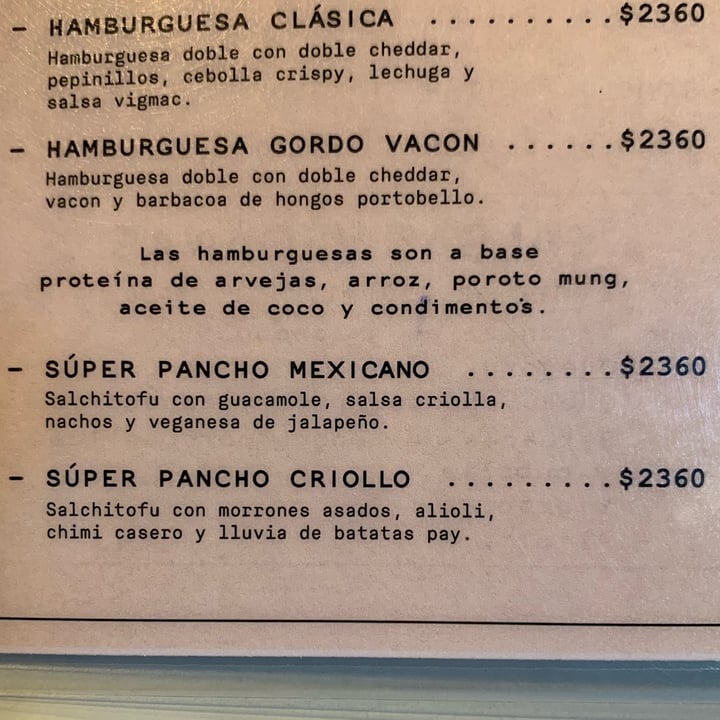 photo of Gordo Vegano Super Pancho mexicano shared by @sechague on  03 May 2023 - review