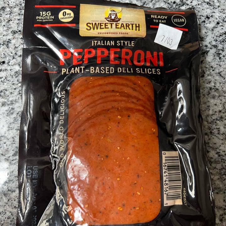photo of Sweet Earth Italian Style Pepperoni shared by @annettej on  09 Jun 2023 - review