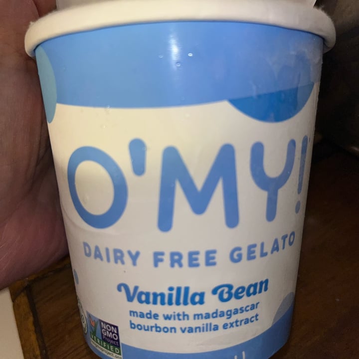 photo of O’my Vanilla Bean Dairy Free Gelato shared by @vegangma on  01 Mar 2023 - review