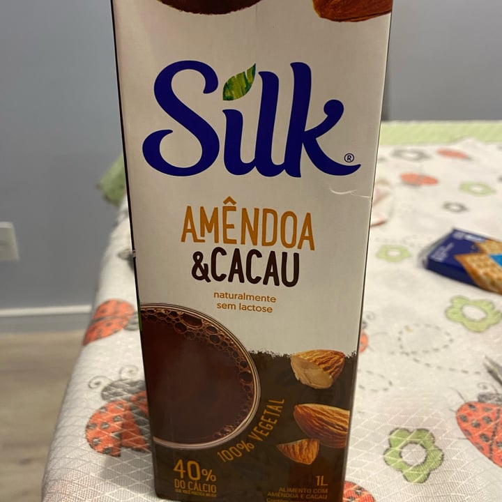 photo of Silk Leite Amêndoa e cacau shared by @aldea on  18 Jan 2023 - review