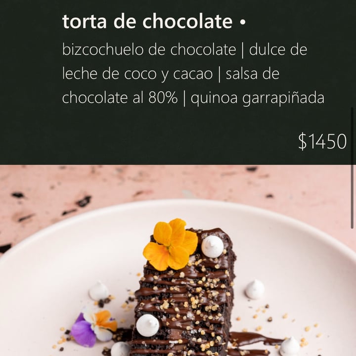 photo of RAÍZ PLANT MOOD Torta De Chocolate shared by @kacerutti on  29 Dec 2022 - review