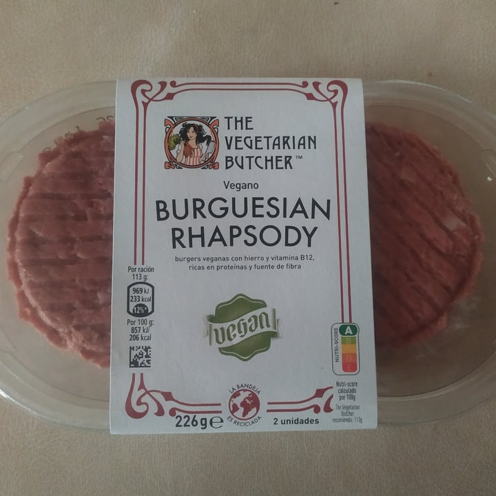 photo of The Vegetarian Butcher burguesian rhapsody shared by @vviborezna on  29 Jan 2023 - review