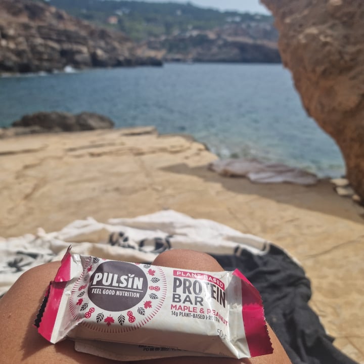 photo of Pulsin Maple And Peanut Protein Bar shared by @safariveg on  22 Jun 2023 - review