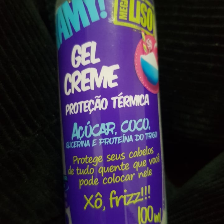 photo of yamy! Gel Creme Mega Liso Proteção Termica shared by @tatigea on  13 Jun 2023 - review