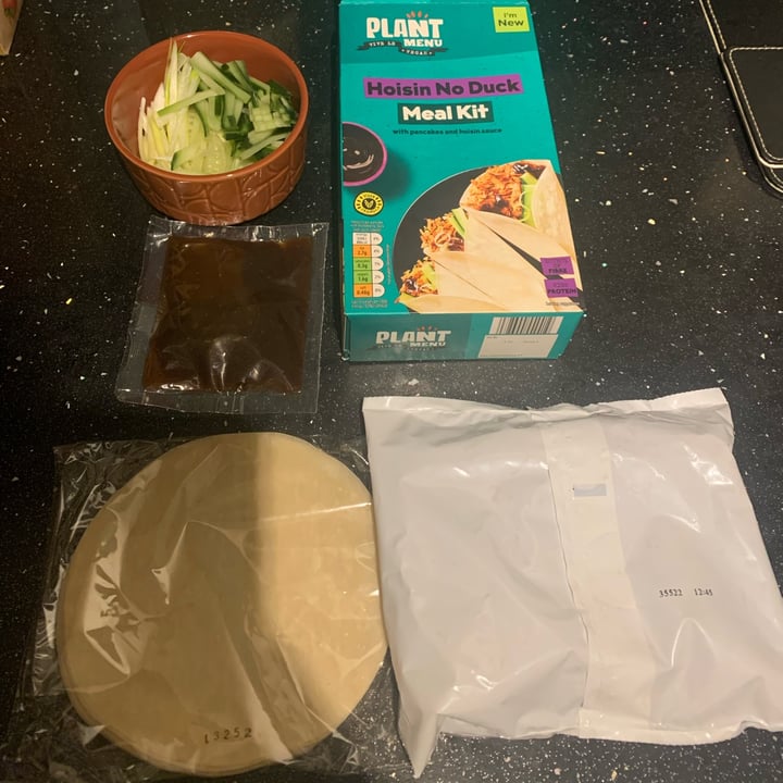 photo of Plant Menu Hoisin No Duck Meal Kit shared by @beckyallott on  19 Jan 2023 - review