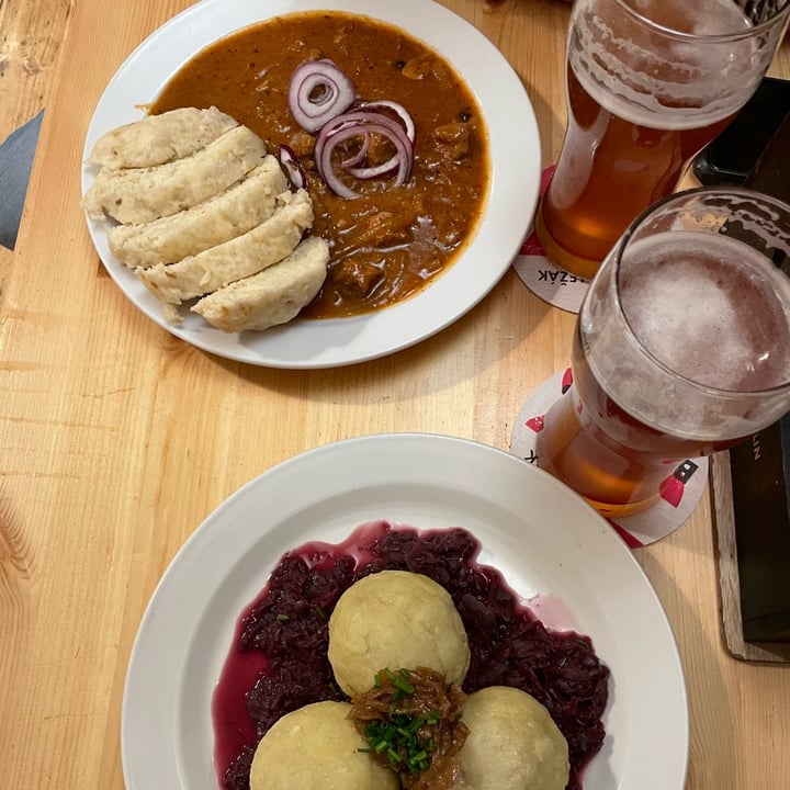 photo of Sociální bistro Střecha Beer Goulash With Dumplings shared by @ilariaqualcosa on  04 Jun 2023 - review