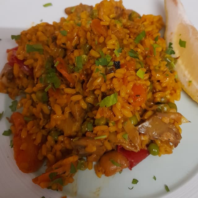 Photo of the dish “Paella alle 12 verdure”