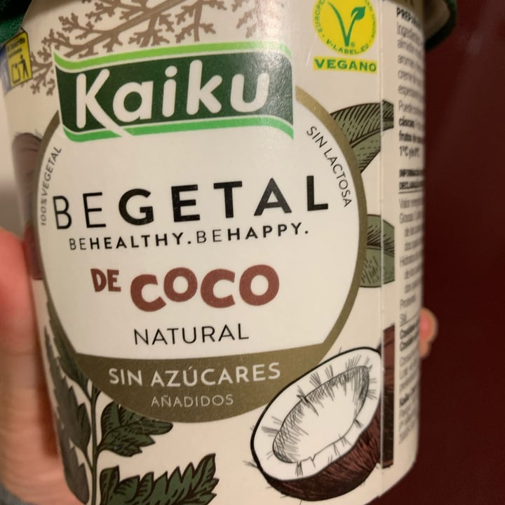 photo of Kaiku Begetal yogurt de coco shared by @elyqs on  18 May 2023 - review