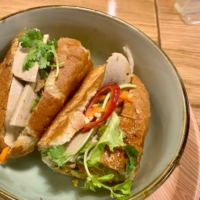Photo of the dish “banh mi”