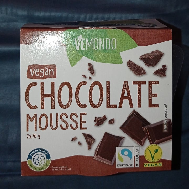 photo of Vemondo vegan chocolate mousse shared by @piumy1983 on  07 Feb 2023 - review