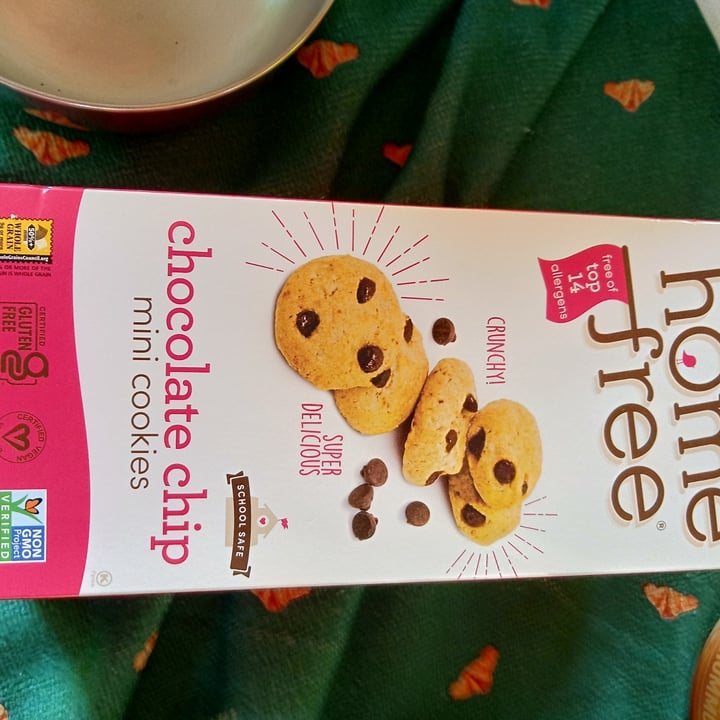 photo of home free Chocolate chip cookies shared by @veganspicegirl on  14 Jun 2023 - review
