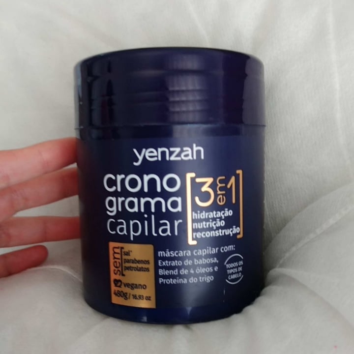 photo of Yenzah cronograma capilar - mascara capilar shared by @samanthabvianna on  25 Jun 2023 - review