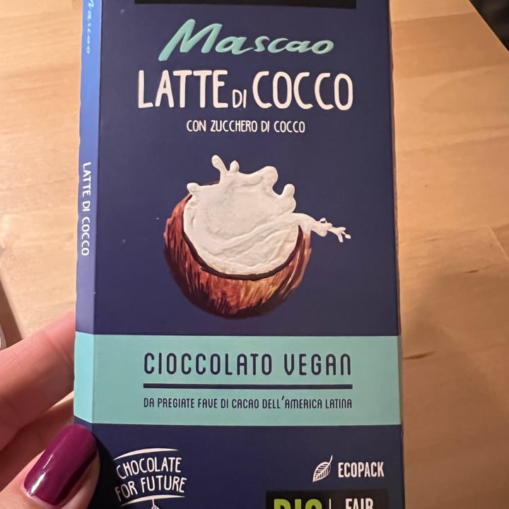 photo of altromercato Cioccolato Vegan Latte Di Cocco shared by @stefanimal on  21 Mar 2023 - review
