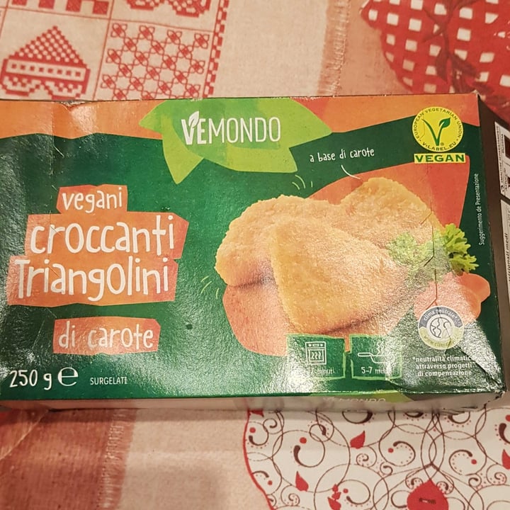 photo of Vemondo Croccanti Triangolini Di Carote shared by @streppi9 on  16 Jan 2023 - review