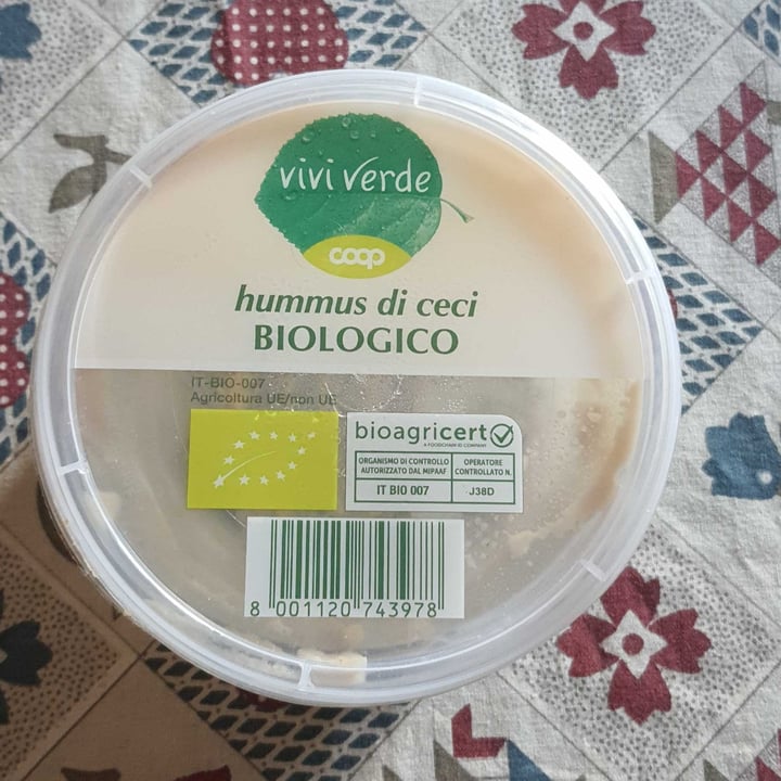 photo of Vivi Verde Coop Hummus Di Ceci shared by @zelumaneo on  12 Mar 2023 - review