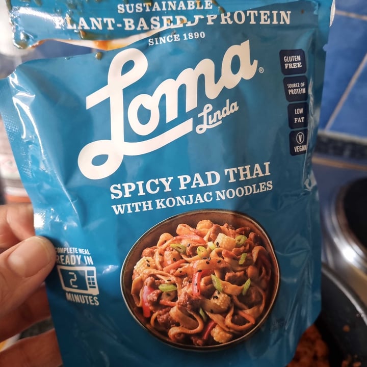 photo of Loma Linda Pad Thai with Konjac Noodles shared by @ashtralvegan on  06 Apr 2023 - review