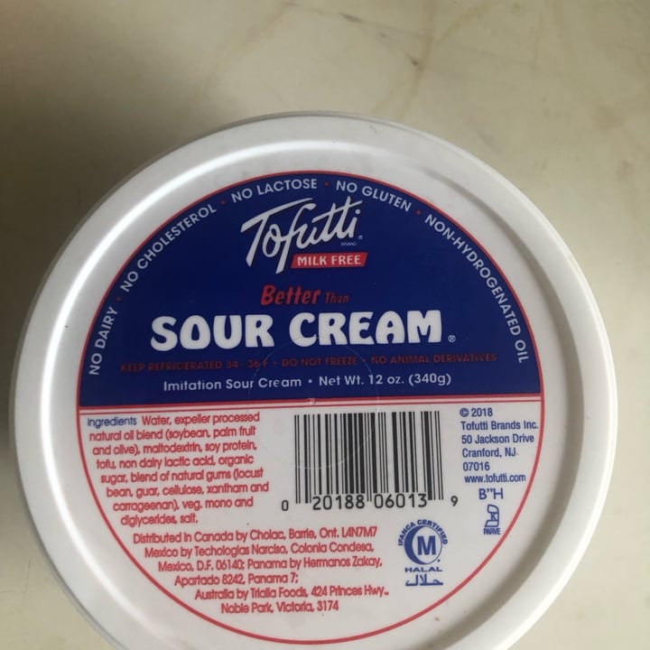 photo of Tofutti Tofutti sour supreme shared by @janacova on  16 Jan 2023 - review