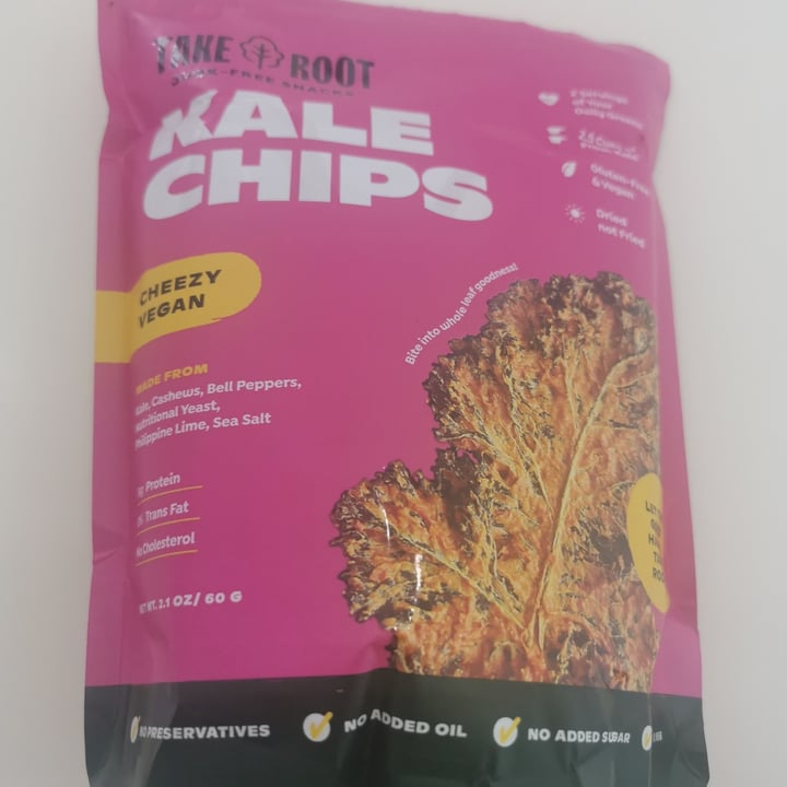 photo of Take Root Vegan Cheeze Kale Chips shared by @gracetan08 on  20 Jan 2023 - review
