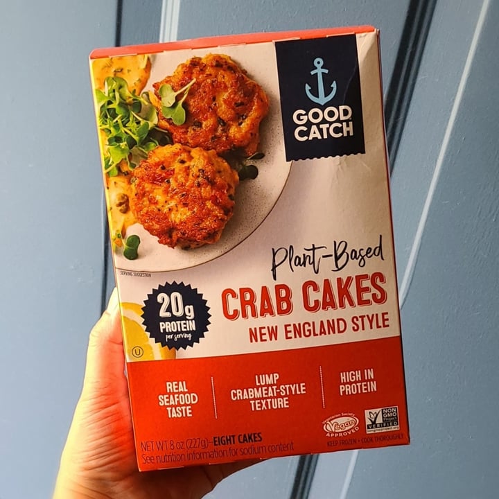 photo of Good Catch Plant-Based Crab Cakes New England Style shared by @agreene428 on  03 Aug 2023 - review