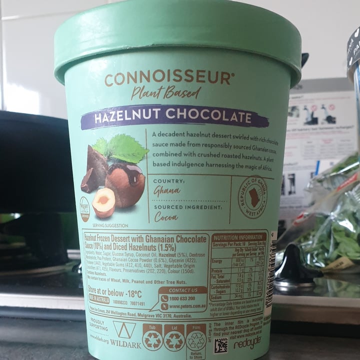 photo of Connoisseur Hazelnut Chocolate shared by @carolynw on  07 Feb 2023 - review