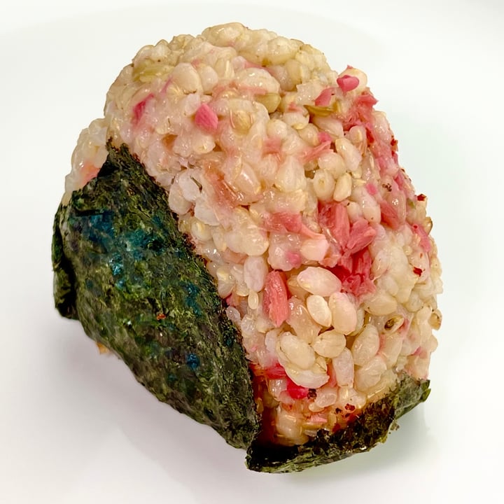 photo of Obon Shokudo Pickled Rhubarb Onigiri shared by @pdxveg on  13 May 2023 - review