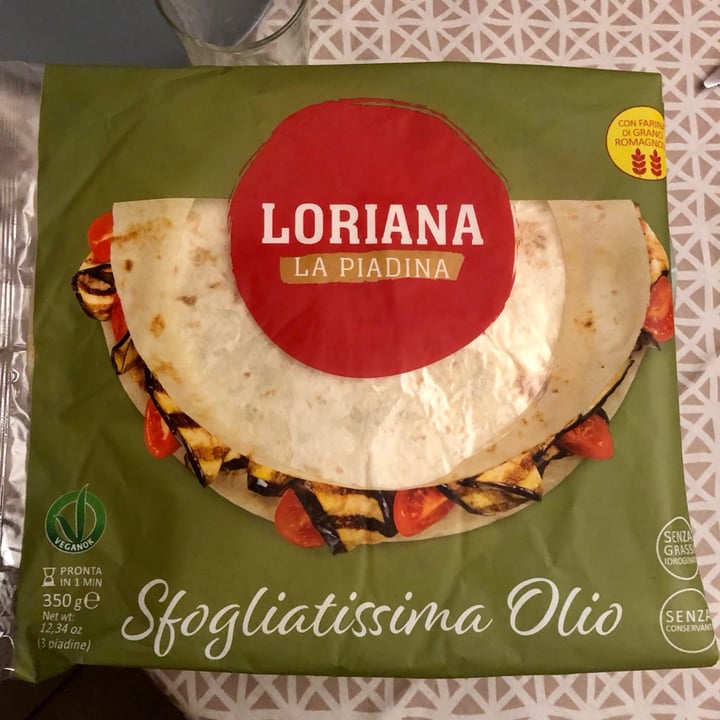 photo of Loriana la piadina Piadina Sfogliatissima olio shared by @ceciliafrigerio268 on  17 Feb 2023 - review